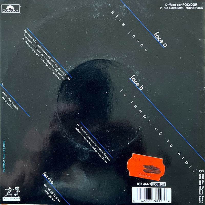 Jesse Garon 7" Etre Jeune