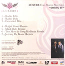 Luxure Feat. Sharon May Linn Maxi CD Swing It - Promo (M/M - Scellé)
