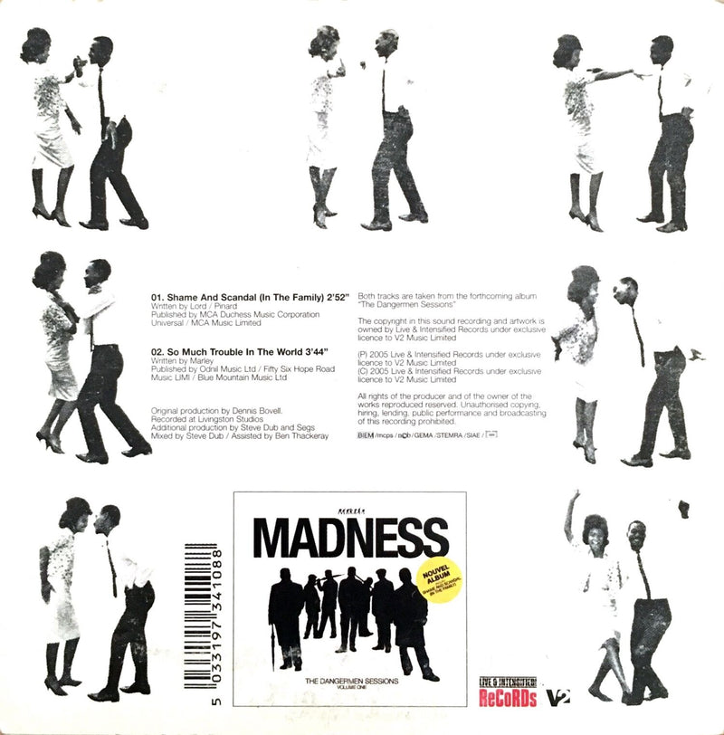 Madness ‎CD Single Shame & Scandal (In The Family) - France (VG+/EX)