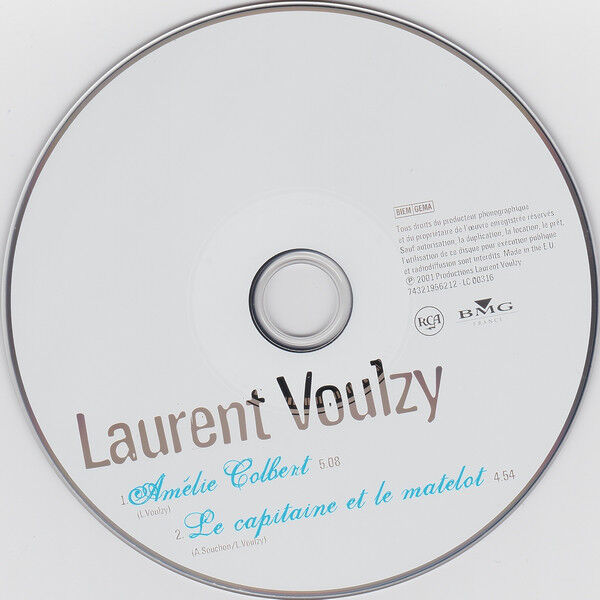 Laurent Voulzy ‎CD Single Amélie Colbert - Europe (EX/EX+)