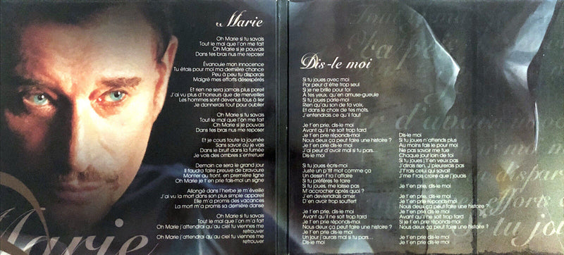 Johnny Hallyday ‎CD Single Marie - Limited Edition - France (EX/VG+)