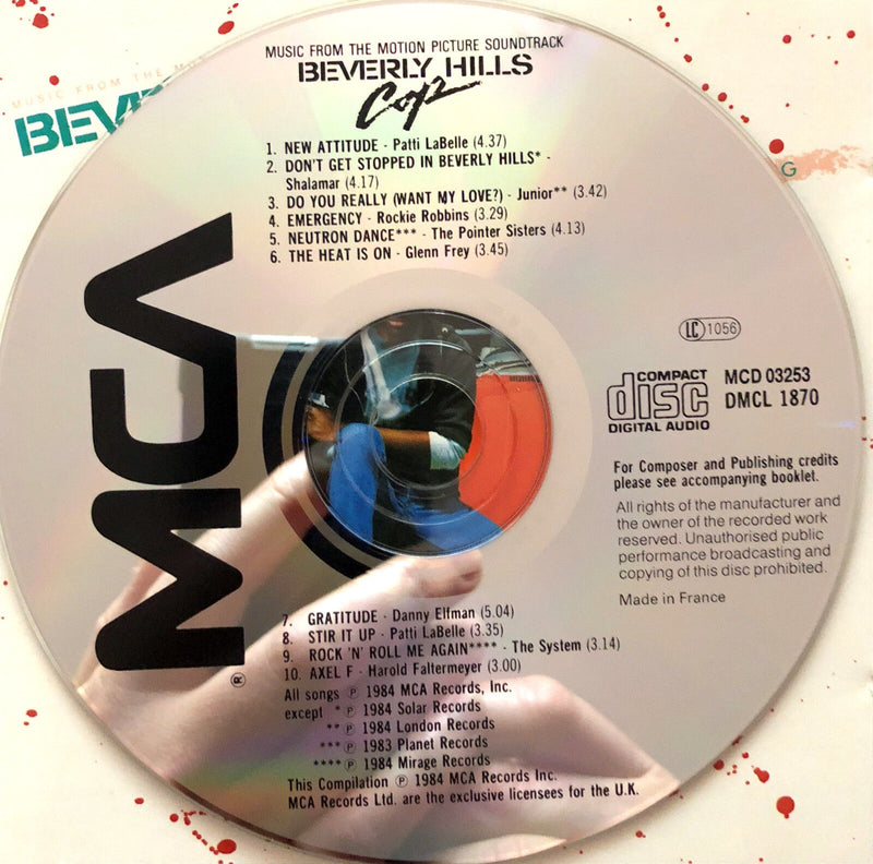 Compilation ‎CD Music From The Motion Picture Soundtrack - Beverly Hills Cop