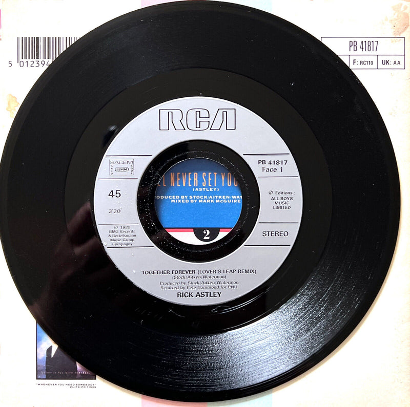Rick Astley 7" Together Forever