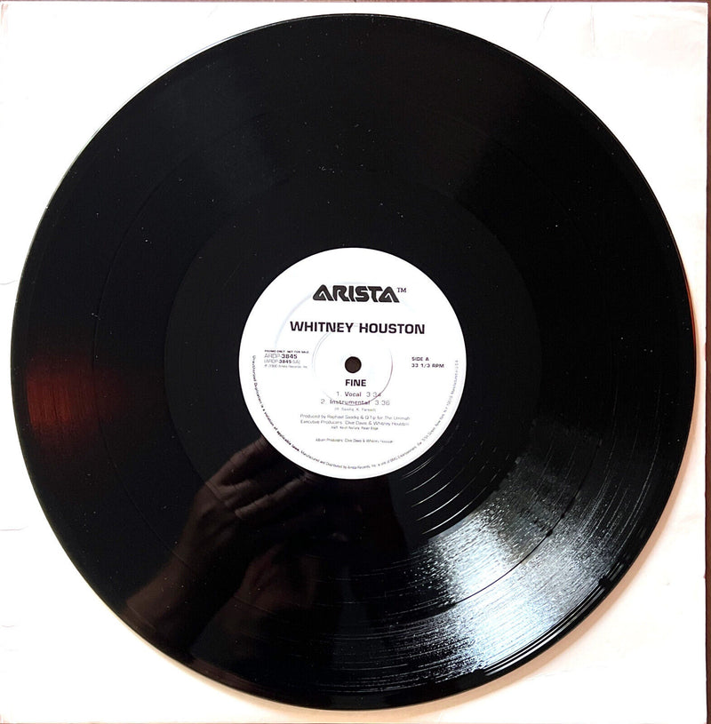 Whitney Houston 12" Fine - Promo