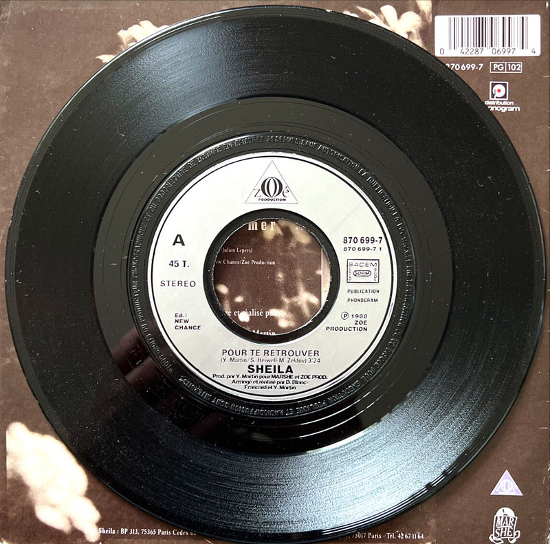 Sheila 7" Pour Te Retrouver
