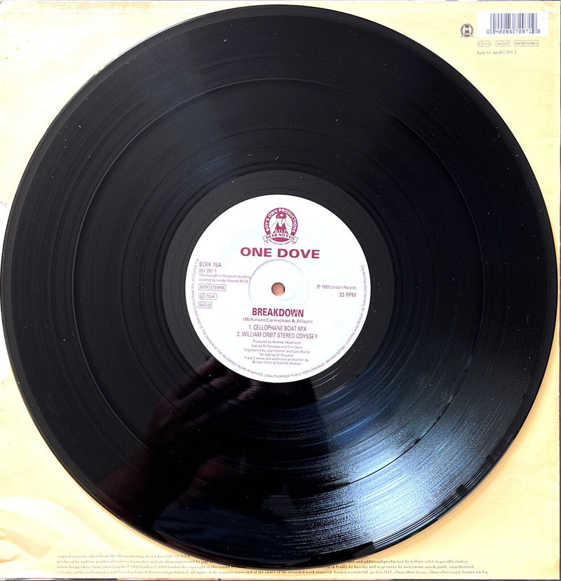 One Dove 12" Breakdown