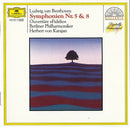 Ludwig van Beethoven, Herbert von Karajan CD Symphonien Nr. 5 & 8 / Ouvertüre "F