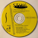 Sting ‎CD Single When We Dance - France (EX/M)