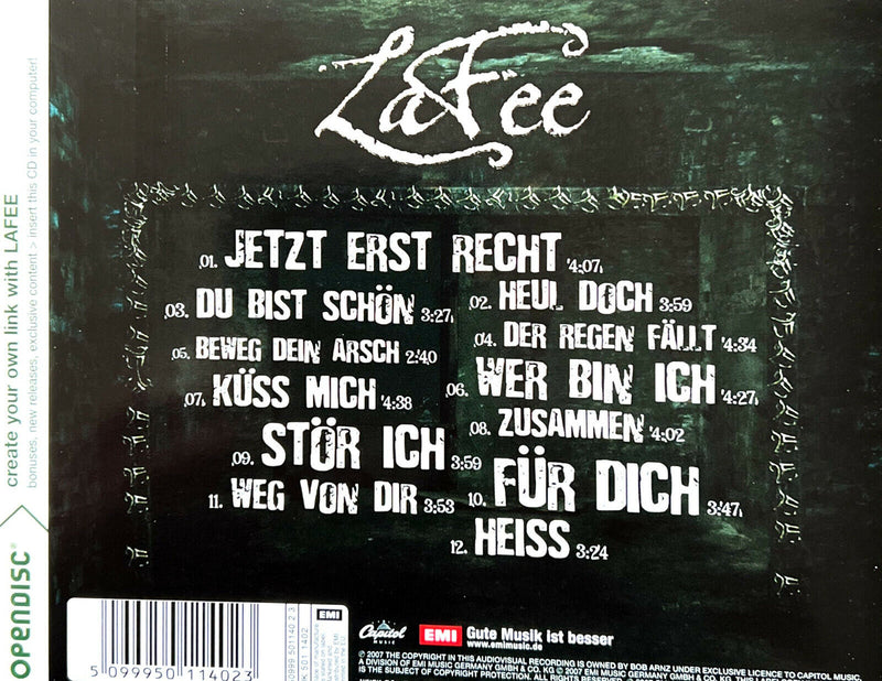 LaFee CD Jetzt Erst Recht