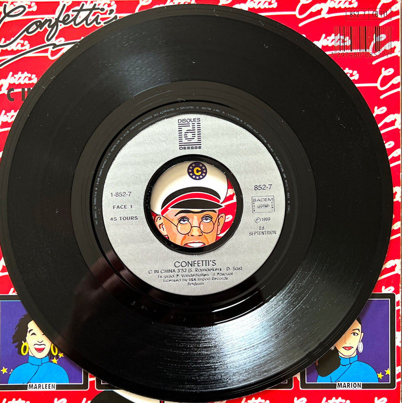 Confetti's 7" C In China - France
