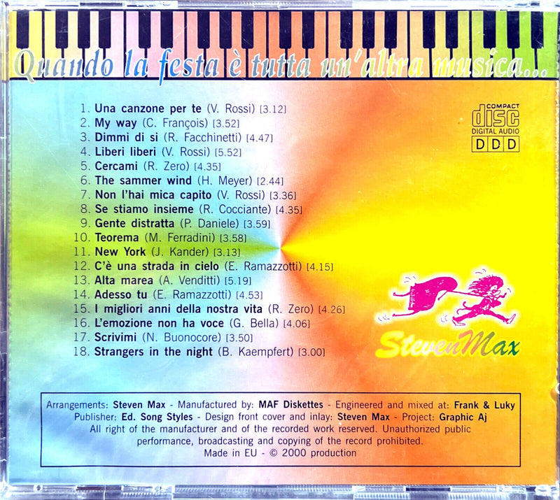 Steven Max CD Emozioni In Musica