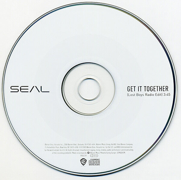 Seal Maxi CD Get It Together - Promo - Europe (M/M)