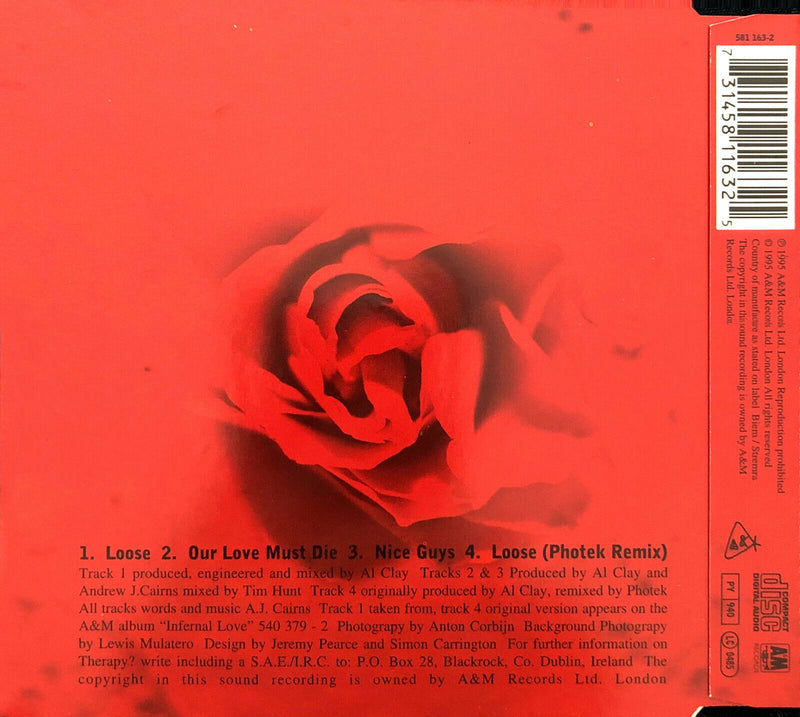 Therapy? ‎Maxi CD Loose - Europe (M/M)
