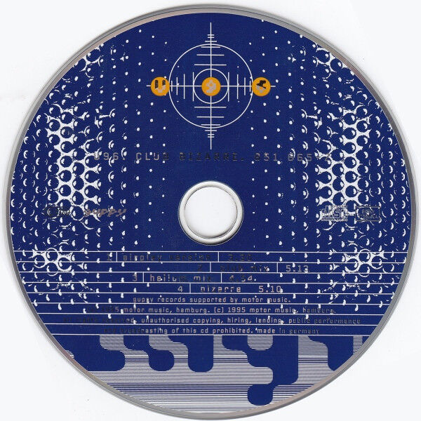 U96 ‎Maxi CD Club Bizarre - Europe (M/M)