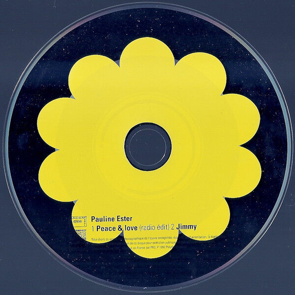 Pauline Ester CD Single Peace & Love - Promo - France (VG+/EX+)