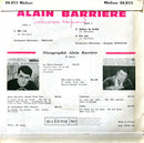 Alain Barrière 7" Ma Vie