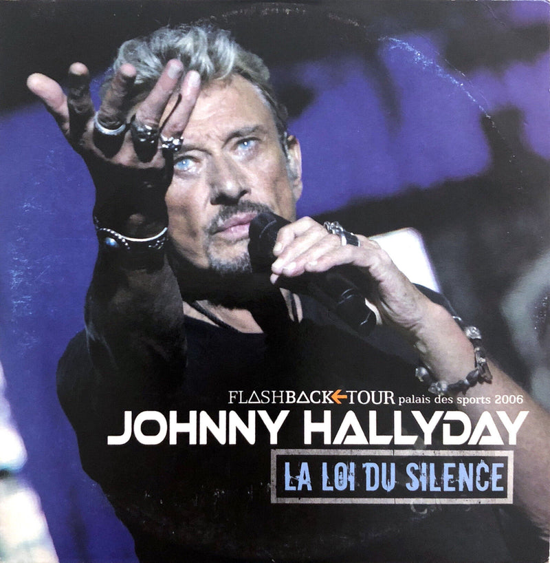 Johnny Hallyday ‎CD Single La Loi Du Silence - Europe (VG/EX+)