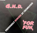 G.N.D. ‎Maxi CD For Fun (Remixes) - Belgium (VG+/EX+)