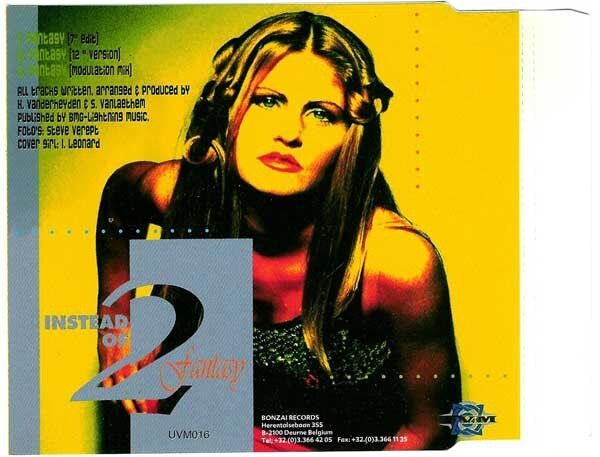 Instead Of 2 ‎Maxi CD Fantasy - Belgium (M/M)