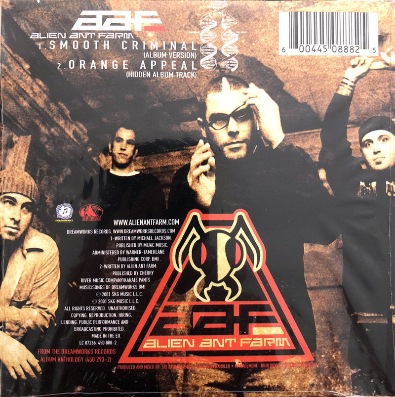 Alien Ant Farm CD Single Smooth Criminal - Europe (EX+/EX+)