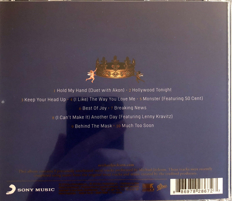 Michael Jackson ‎CD Michael - Europe (M/M)