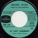 Edith Piaf ‎7" Milord - France (EX/EX+)