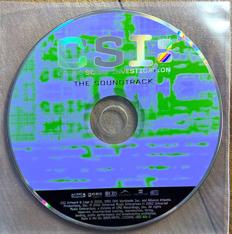 Various CD CSI: Crime Scene Investigation - The Soundtrack