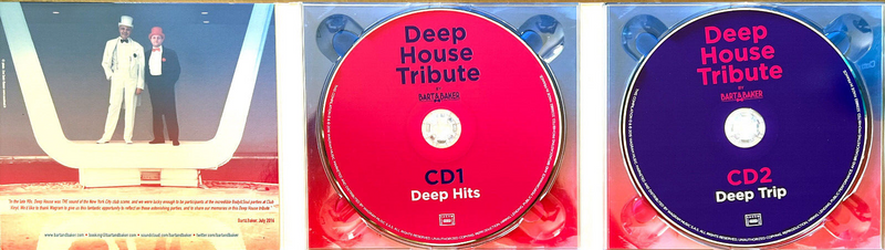 Bart&Baker, Various 2xCD Deep House Tribute