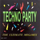 Compilation ‎CD Techno Party - The Ultimate Megamix - Holland (EX/VG)