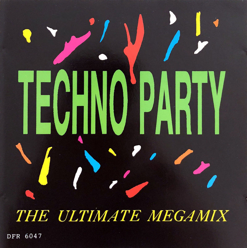 Compilation ‎CD Techno Party - The Ultimate Megamix - Holland (EX/VG)