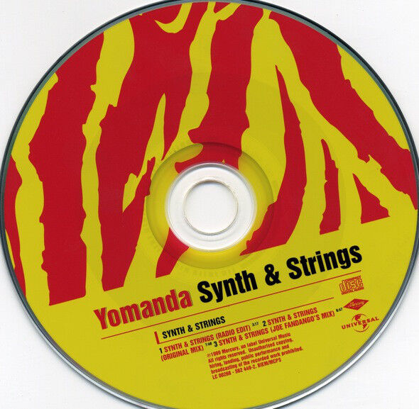 Yomanda ‎Maxi CD Synth & Strings - Europe (EX/VG+)