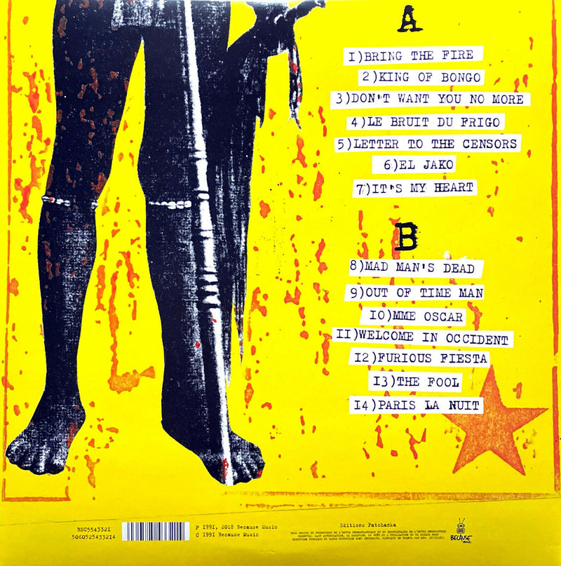 Mano Negra ‎LP+CD King Of Bongo - Europe (M/M)