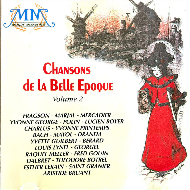 Various CD Chansons De La Belle Époque Volume 2