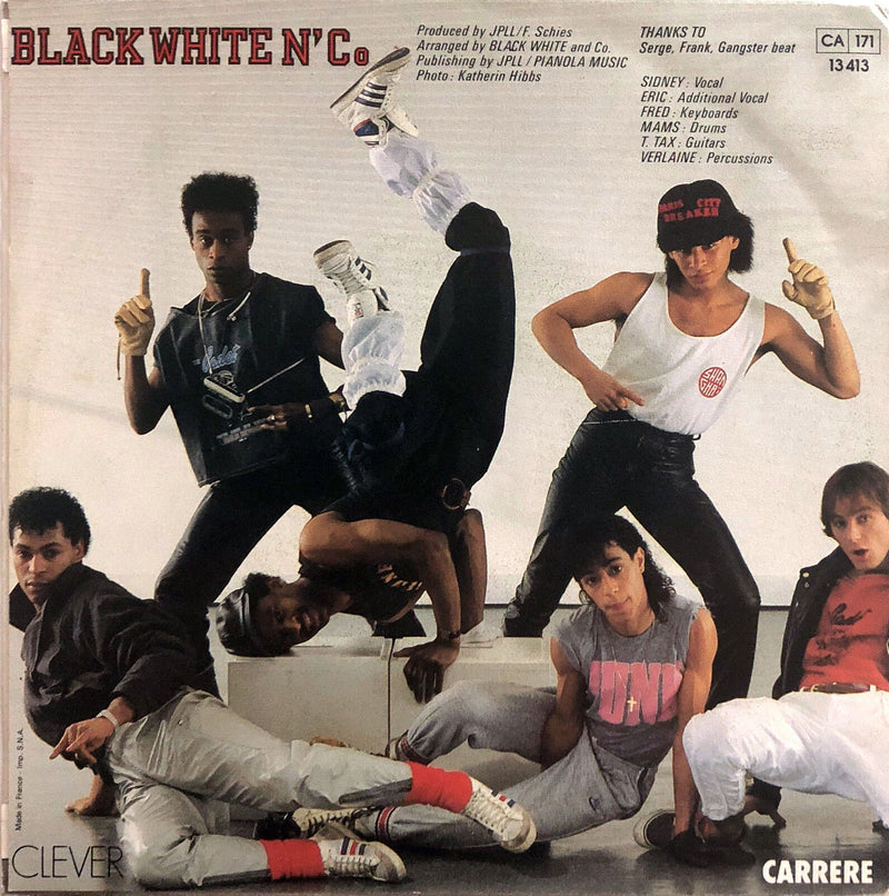 Sidney Featuring Black White N' Co 7" Let's Break - France (EX/VG+)