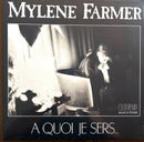 Mylène Farmer 12" A Quoi Je Sers... (Club Remix) - Tirage Limité Vinyle Orange