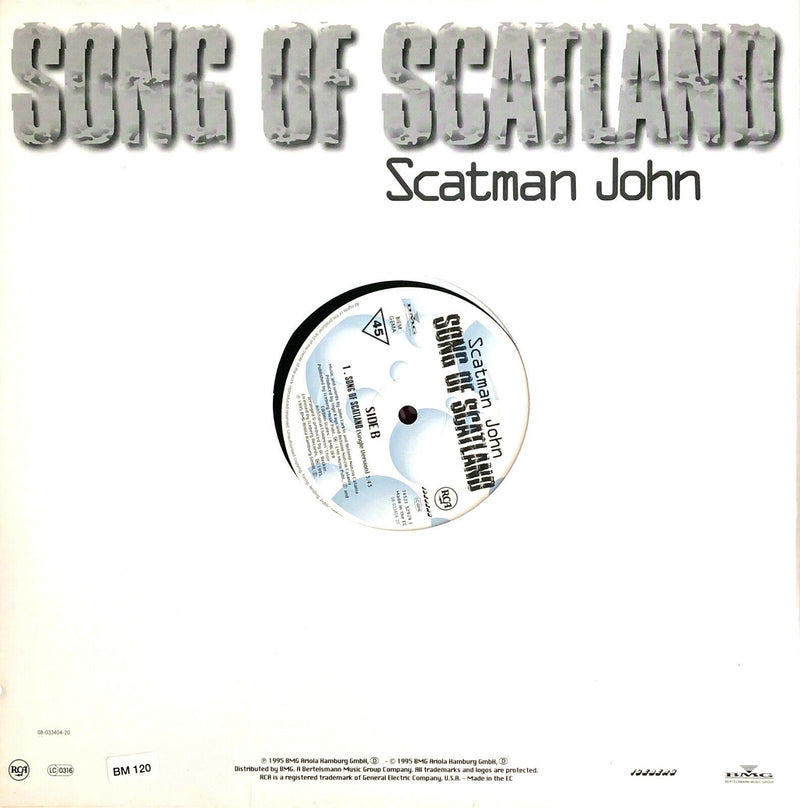 Scatman John 12" Song Of Scatland - Germany (VG+/M)