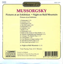Modest Mussorgsky CD Pictures At An Exposition, Night On Bald Mountain