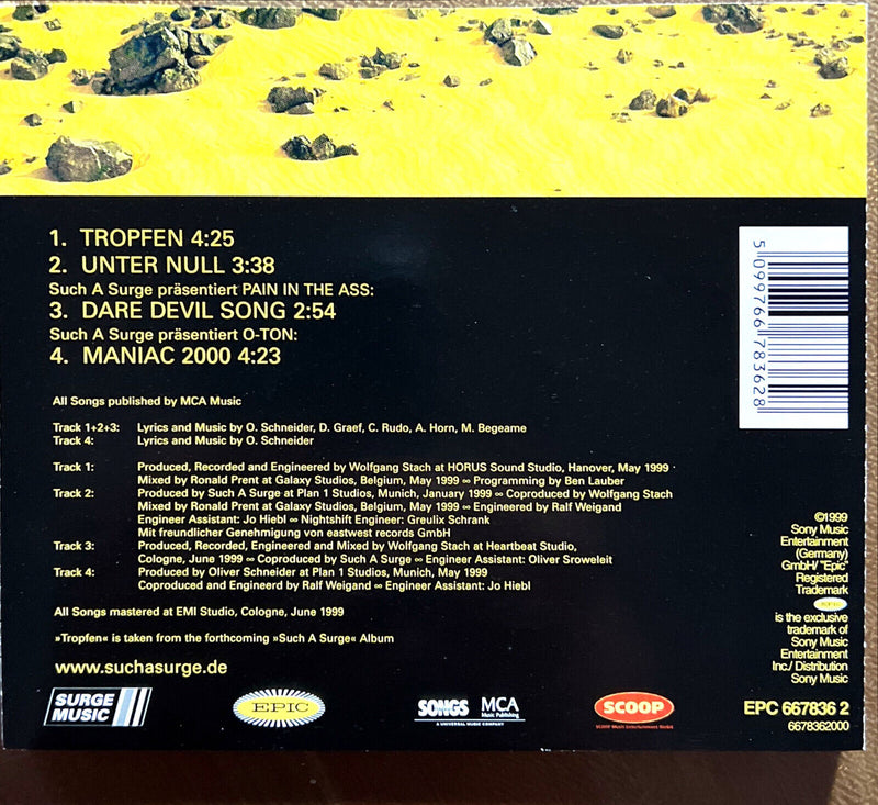 Such A Surge CD Tropfen EP