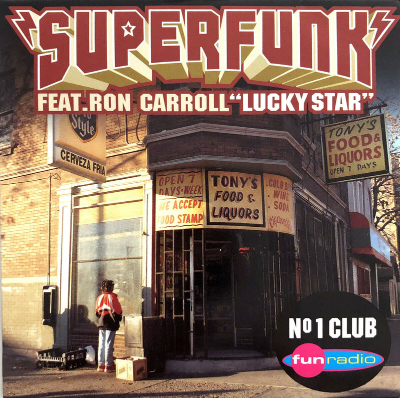 Superfunk Feat. Ron Carroll CD Single Lucky Star - Europe (EX/EX+)
