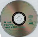 Patricia Kaas ‎CD Single A Qui D'autre Que Vous - Promo - France (VG+/EX+)