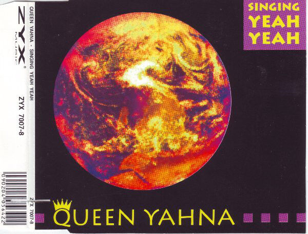 Queen Yahna ‎Maxi CD Singing Yeah Yeah - Germany (EX+/VG+)