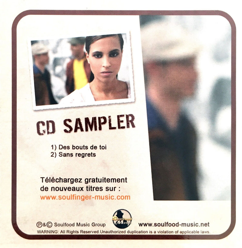 Soulfinger Experience CD Single Des Bouts De Toi - Promo - France (EX+/EX)