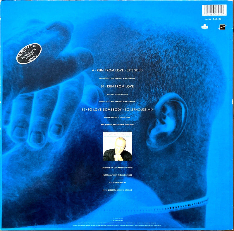 Jimmy Somerville 12" Run From Love