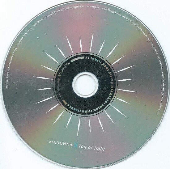 Madonna ‎CD Ray Of Light - Europe (EX/VG+)