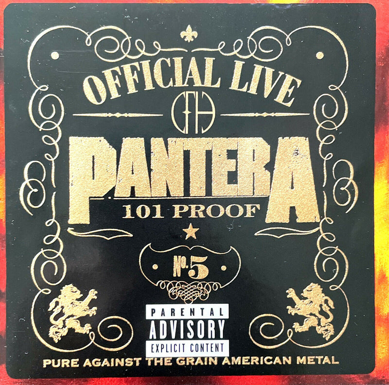 Pantera CD Official Live: 101 Proof - Europe