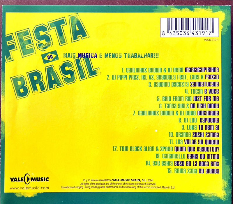 Compilation CD Festa Do Brasil