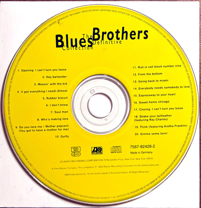 The Blues Brothers CD The Definitive Collection