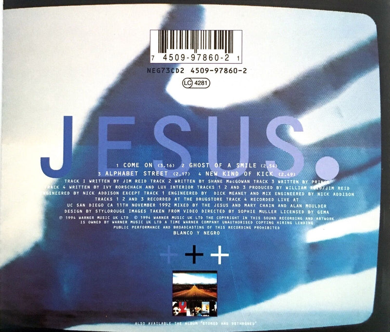 The Jesus And Mary Chain ‎Maxi CD Come On - Germany (M/M)