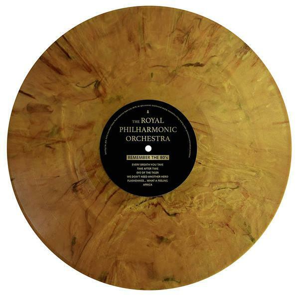The Royal Philharmonic Orchestra ‎LP Remember The 80's - Vinyle marbré, Tirage l