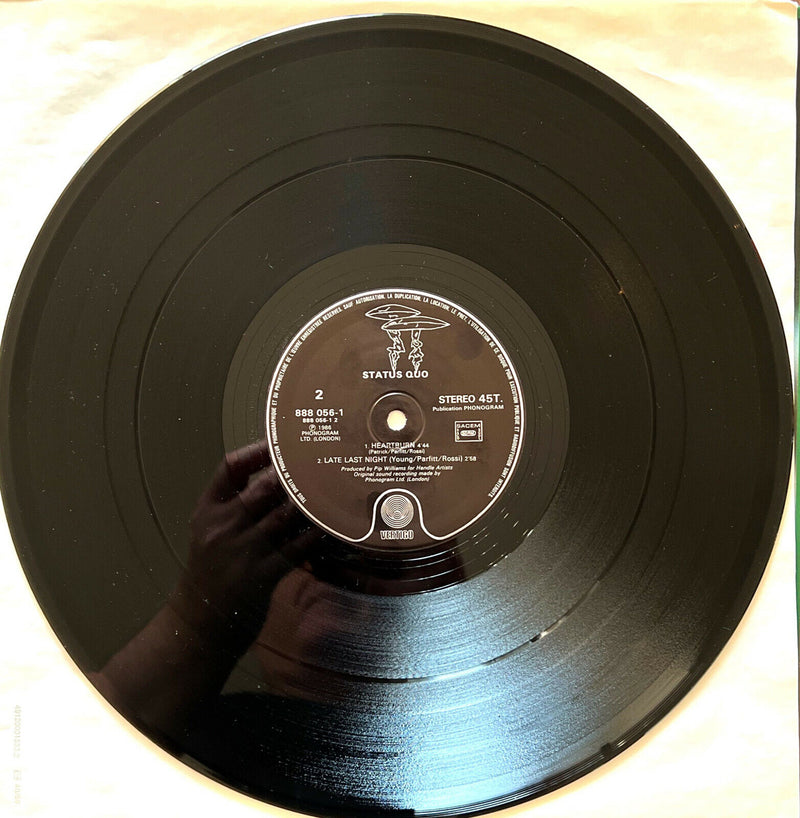 Status Quo 12" In The Army Now - France